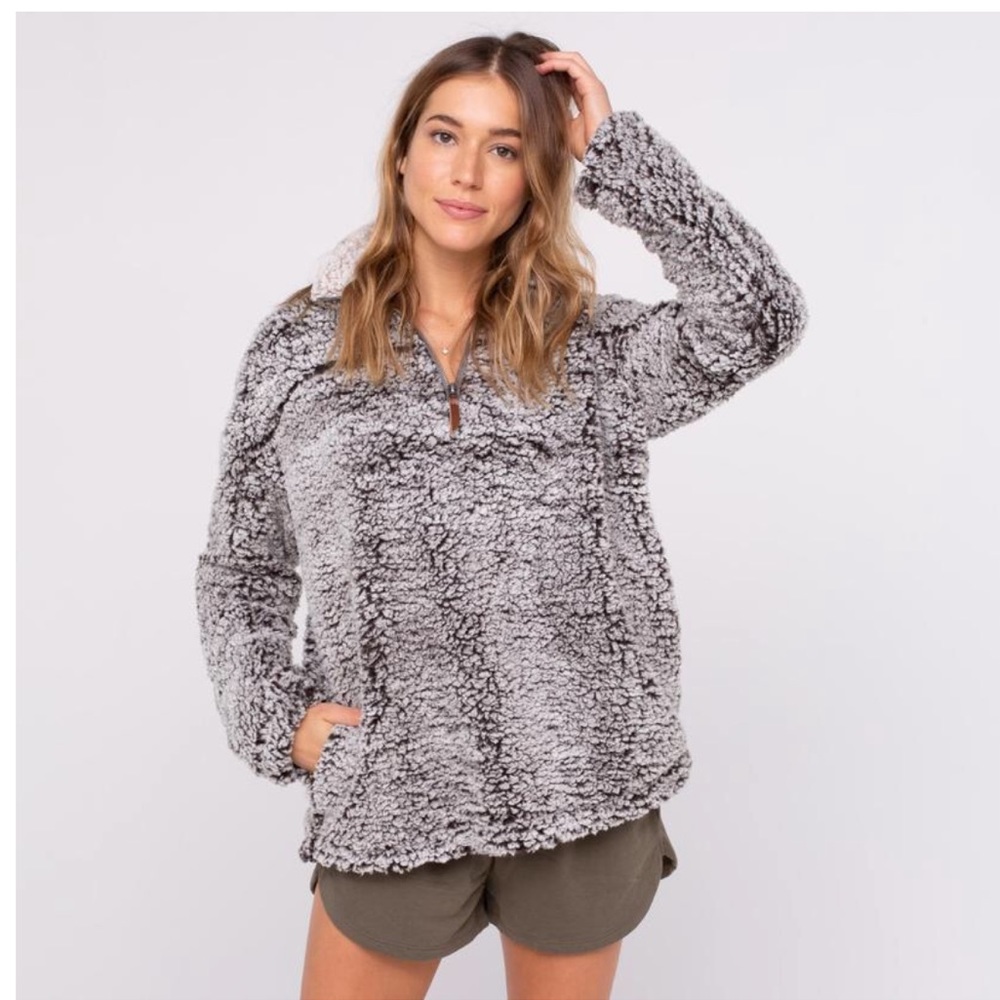 Sherpa Lazy Sunday Pullover - image 1